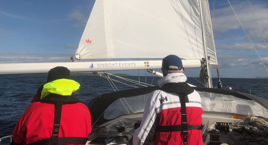Navigazione con equipaggio sulla SY HERA