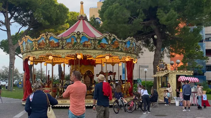 Grado Altstadt und Abendleben